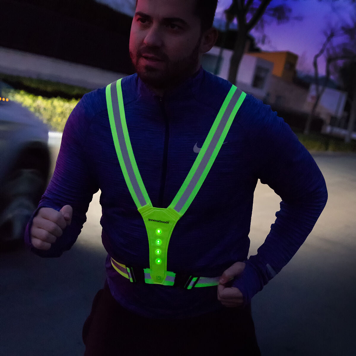 sports belt with LED lights (Safelt)