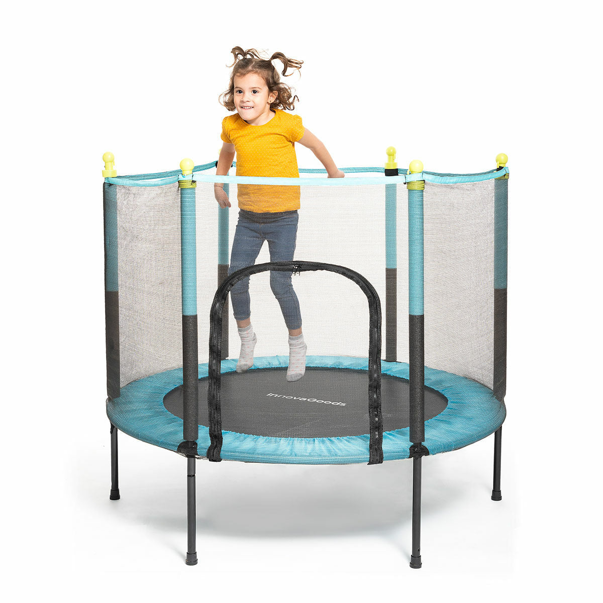 children's trampoline with safety net