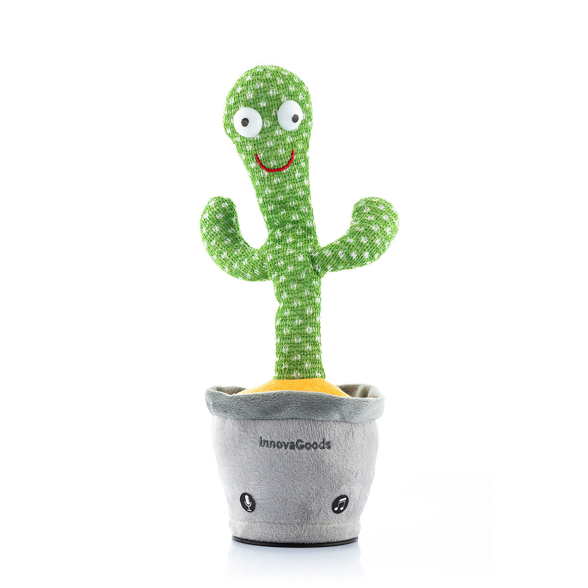 Dancing Cactus with Music and Multi-Color LEDs