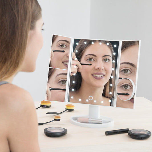 4 in 1 magnifying mirror with LED