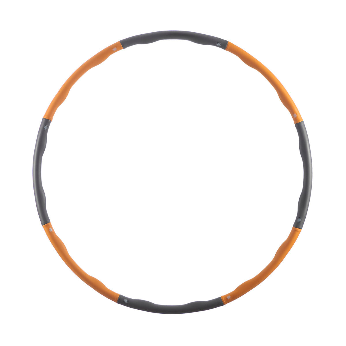 Removable fitness hoop with foam coating