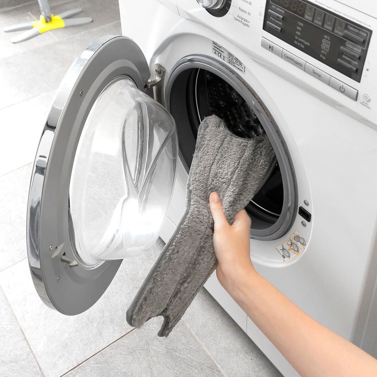 Mikrofaser-Mopp selbstausdrückend