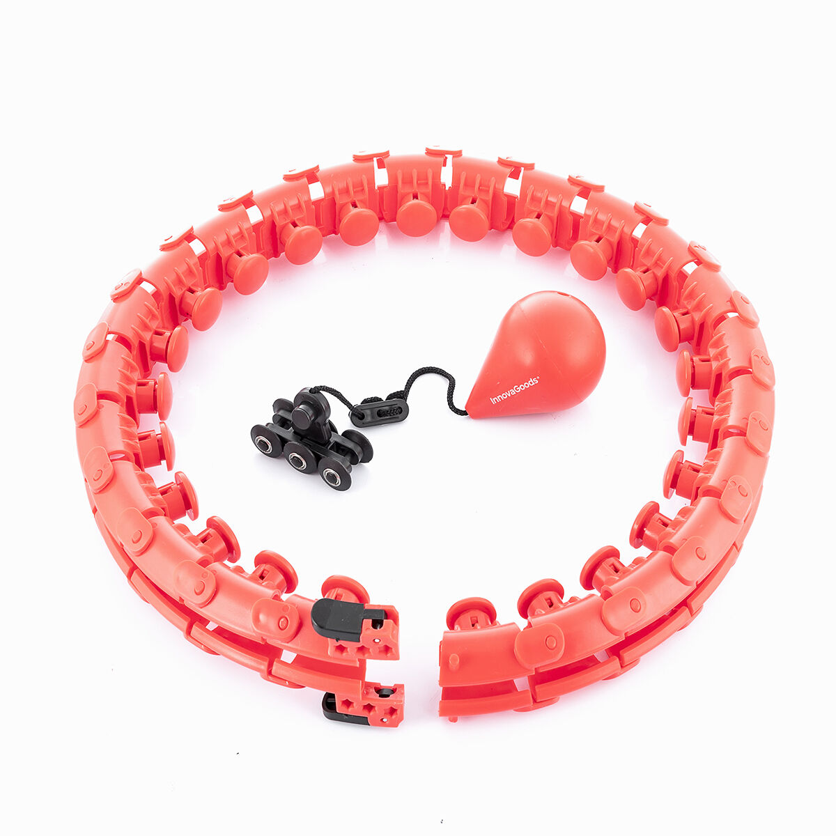 Smart & customizable fitness ring with weight