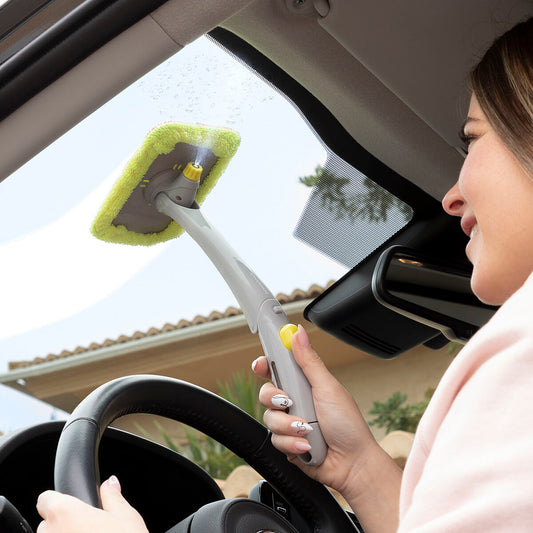 2 in 1 glass cleaner with spray head