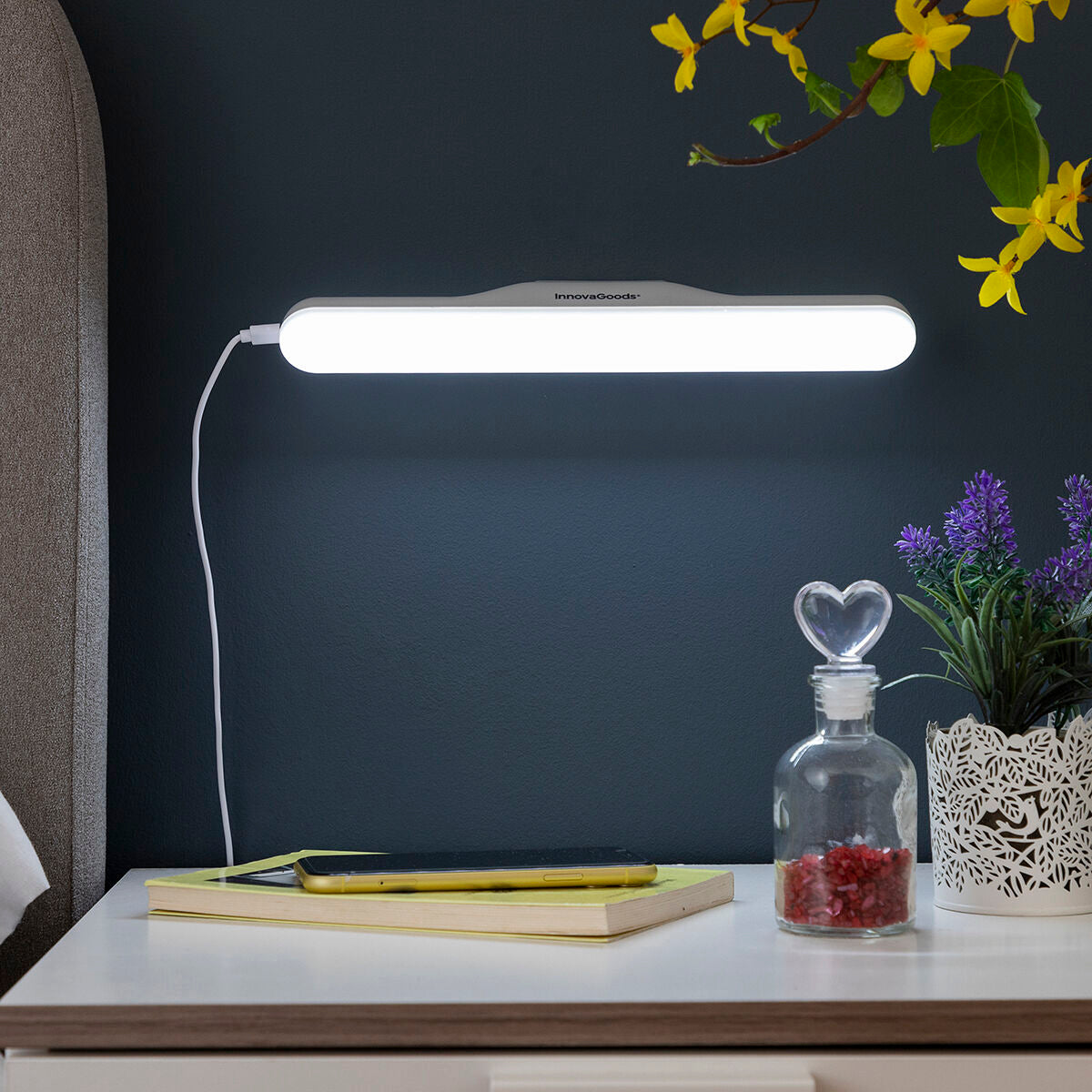 2 in 1 Magnetic Rechargeable LED Lamp