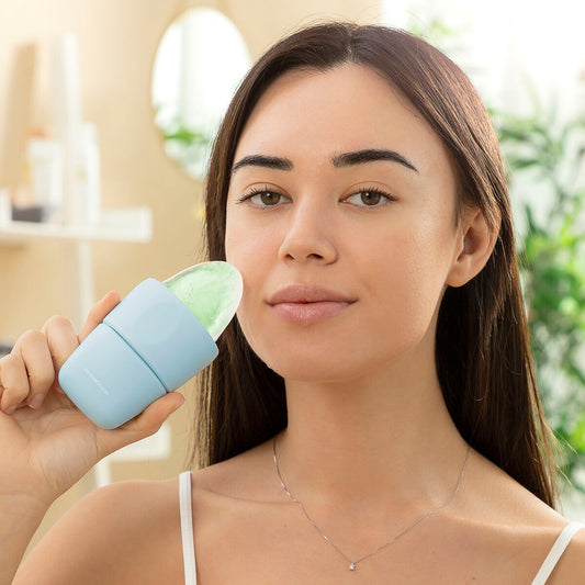 double ice facial roller