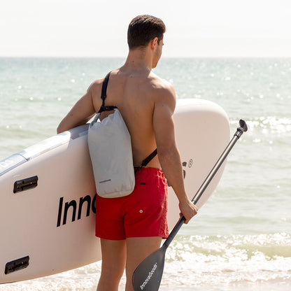 Wasserdichter Sportbeutel 10L Grau