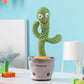 Dancing Cactus with Music and Multi-Color LEDs 