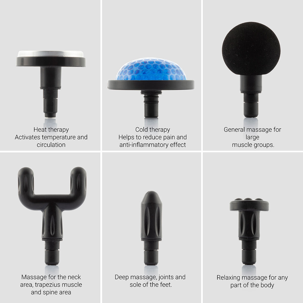 muscle massage gun with heat and cold 