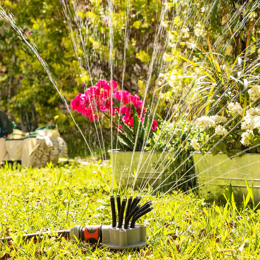 360º Bewässerungssprinkler für den Garten (36 Wasserstrahlen)