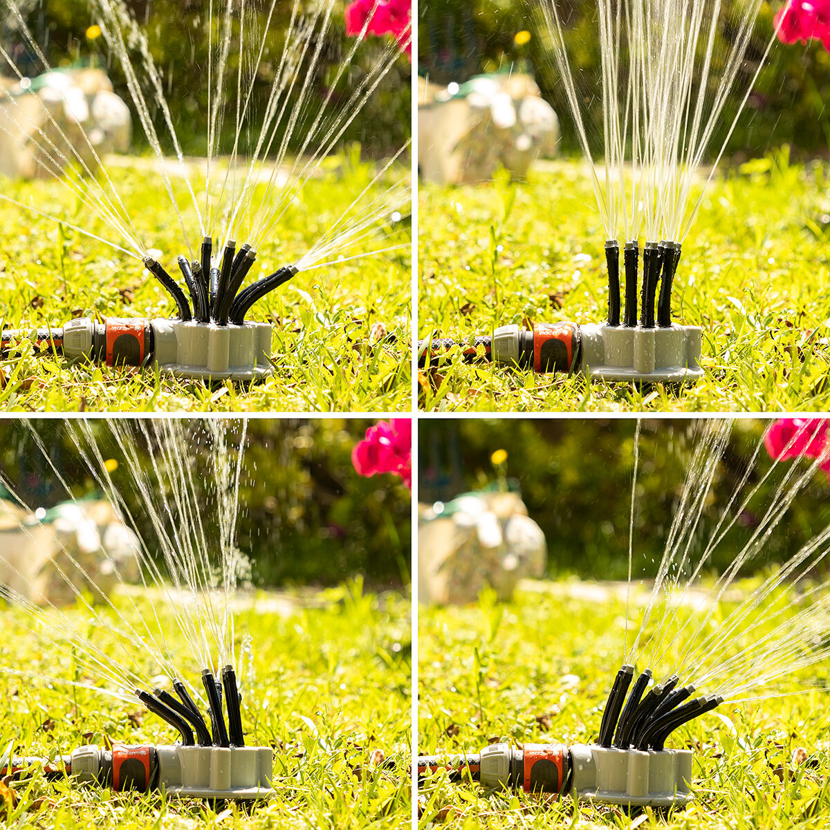 360º irrigation sprinkler for the garden (36 water jets) 