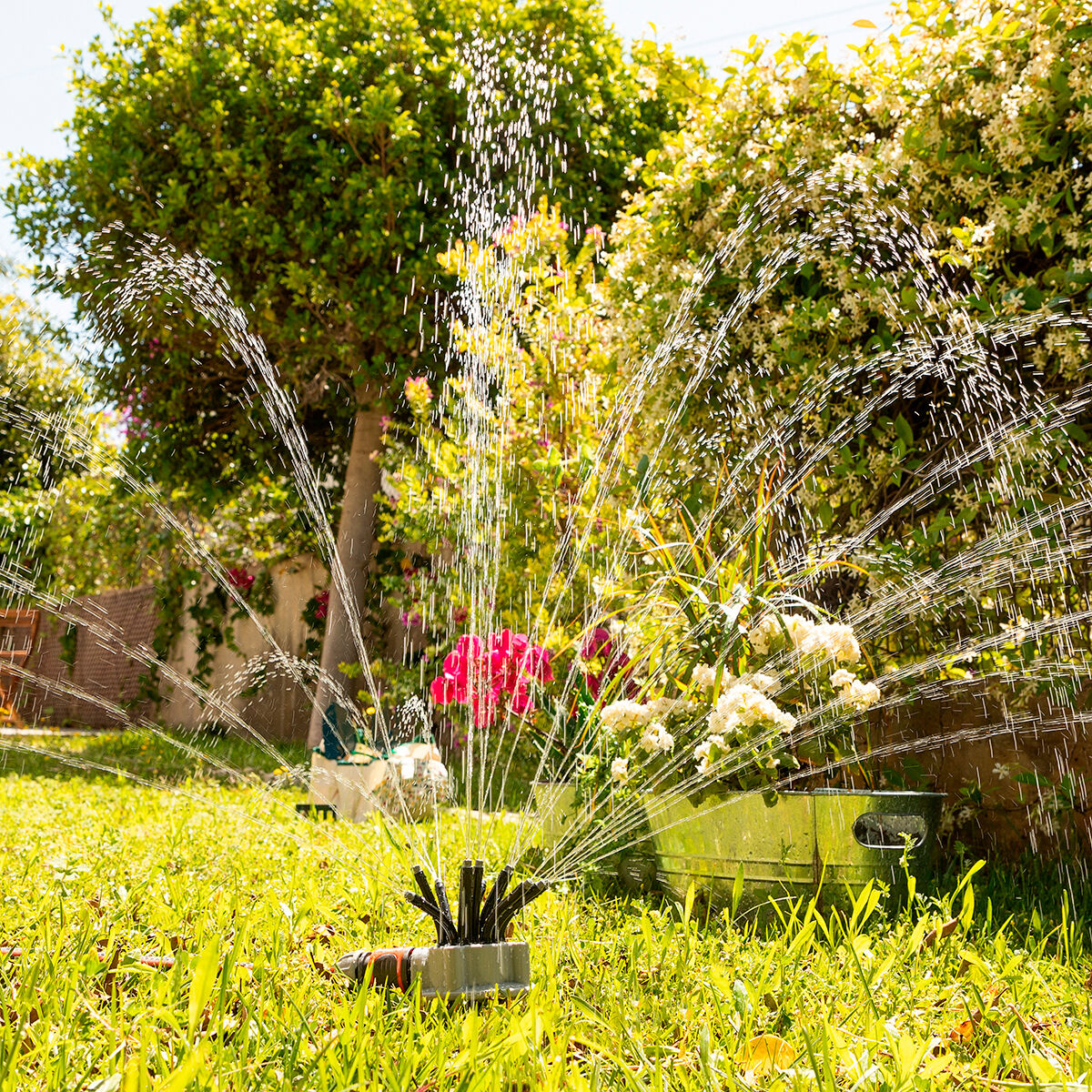 360º irrigation sprinkler for the garden (36 water jets) 