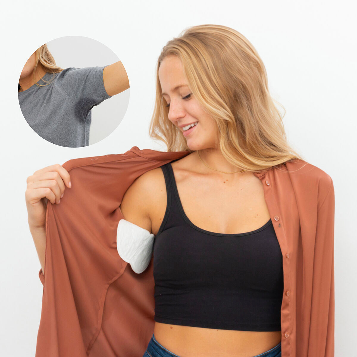 Armpit pads against sweating 10x 