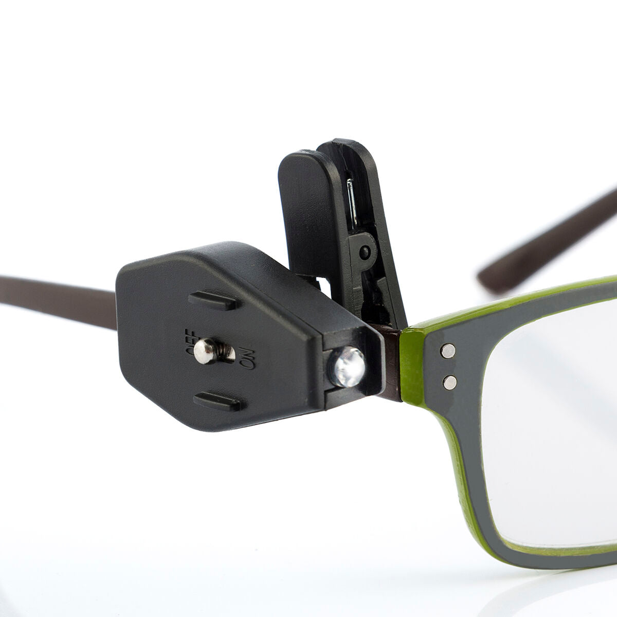 360º LED Leselicht für die Brille 2 Stück