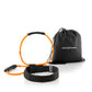Belt with resistance bands for the gluteal muscles with exercise instructions 
