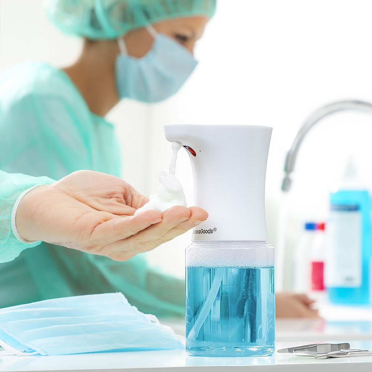 Automatischer Schaumseifenspender mit Sensor