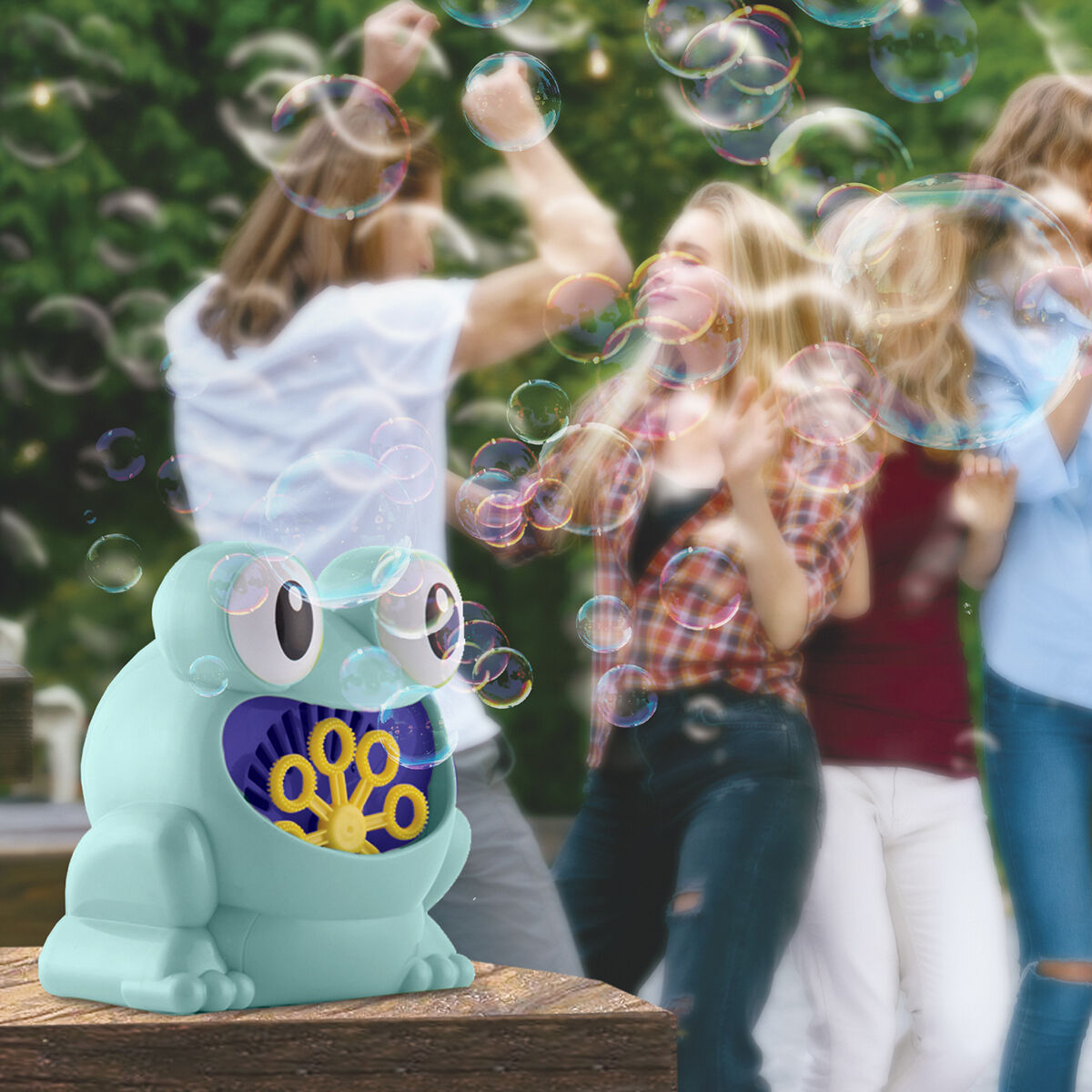 Automatische Seifenblasenmaschine