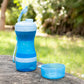 2 in 1 bottle with water and food container for pets 