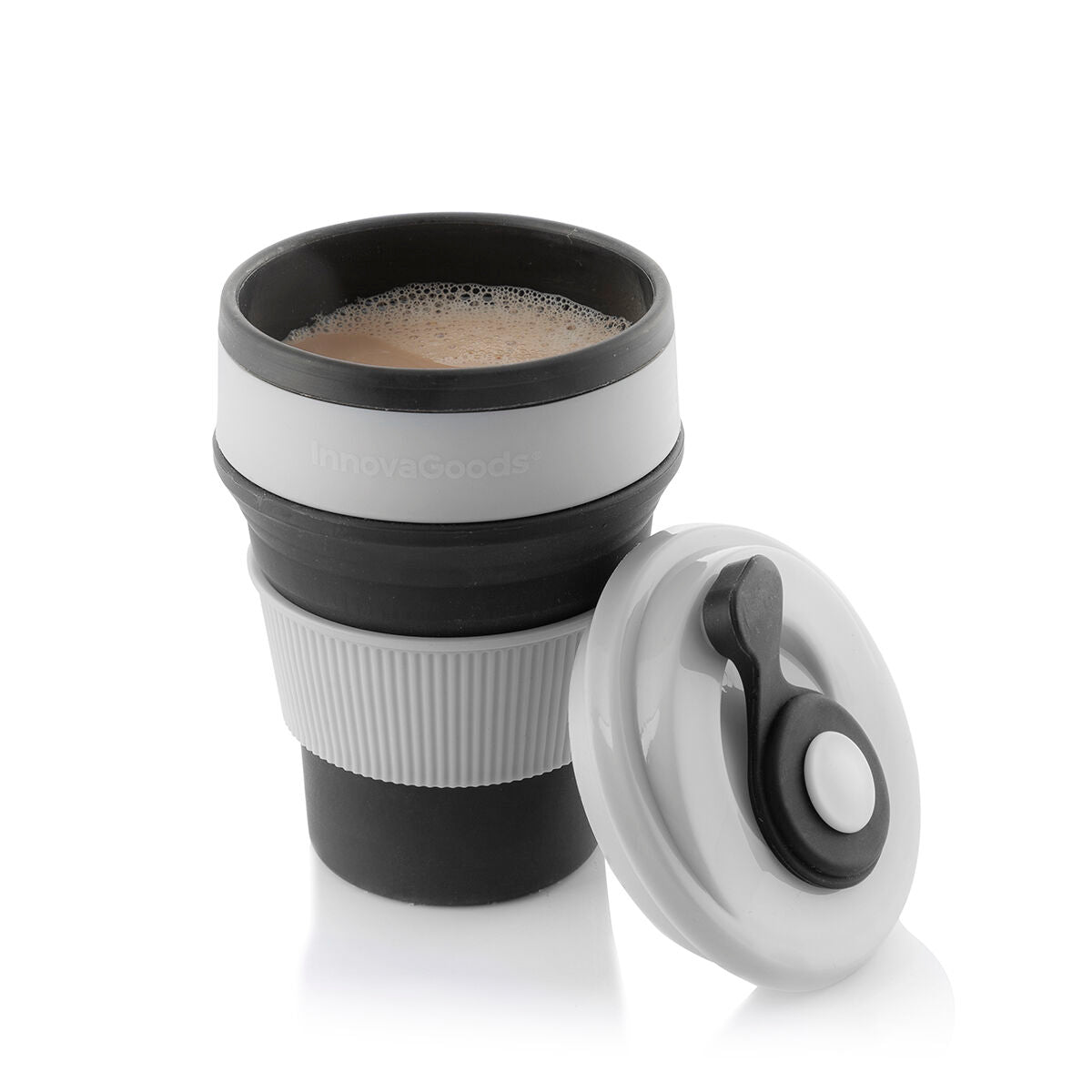 Faltbarer Becher To Go aus Silikon