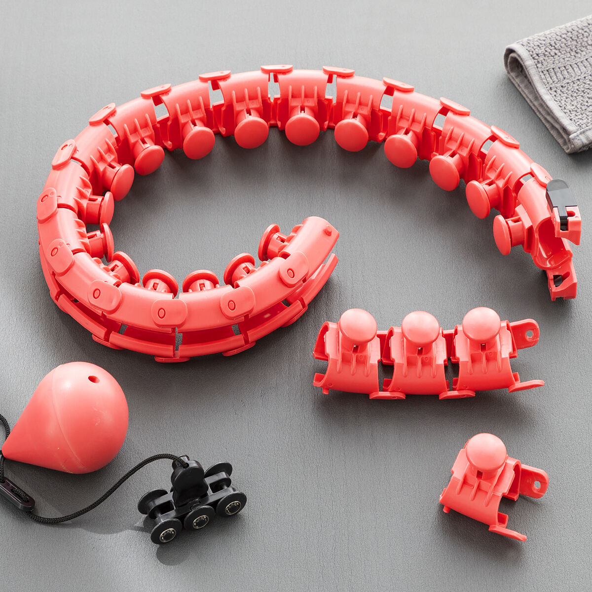 Smart &amp; customizable fitness ring with weight 