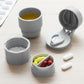 5 in 1 pill box with tablet cutter and crusher 