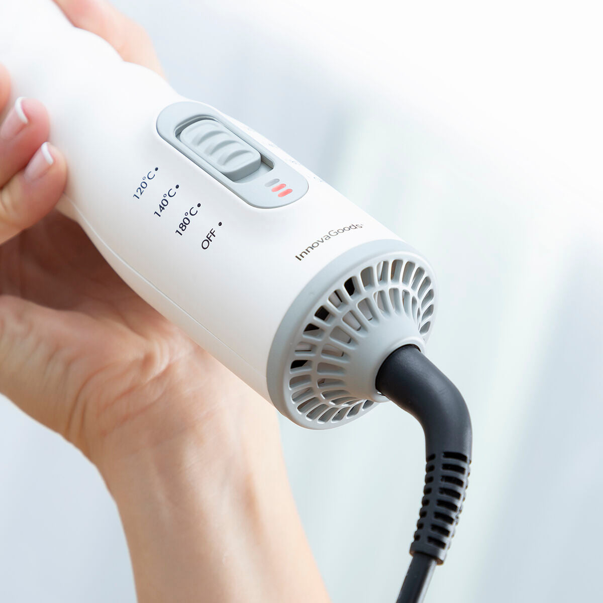 3 in 1 hair dryer, styler and curling brush 550 W 