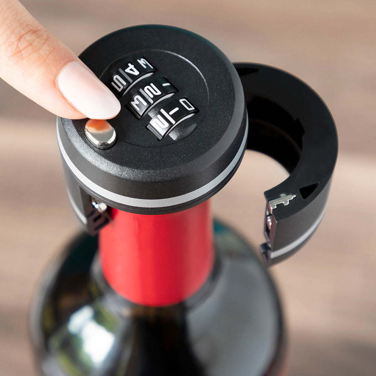 wine bottle combination lock 