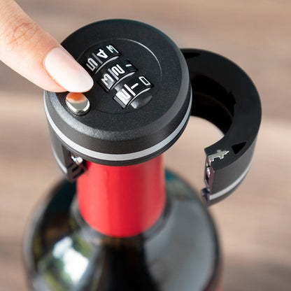 wine bottle combination lock 