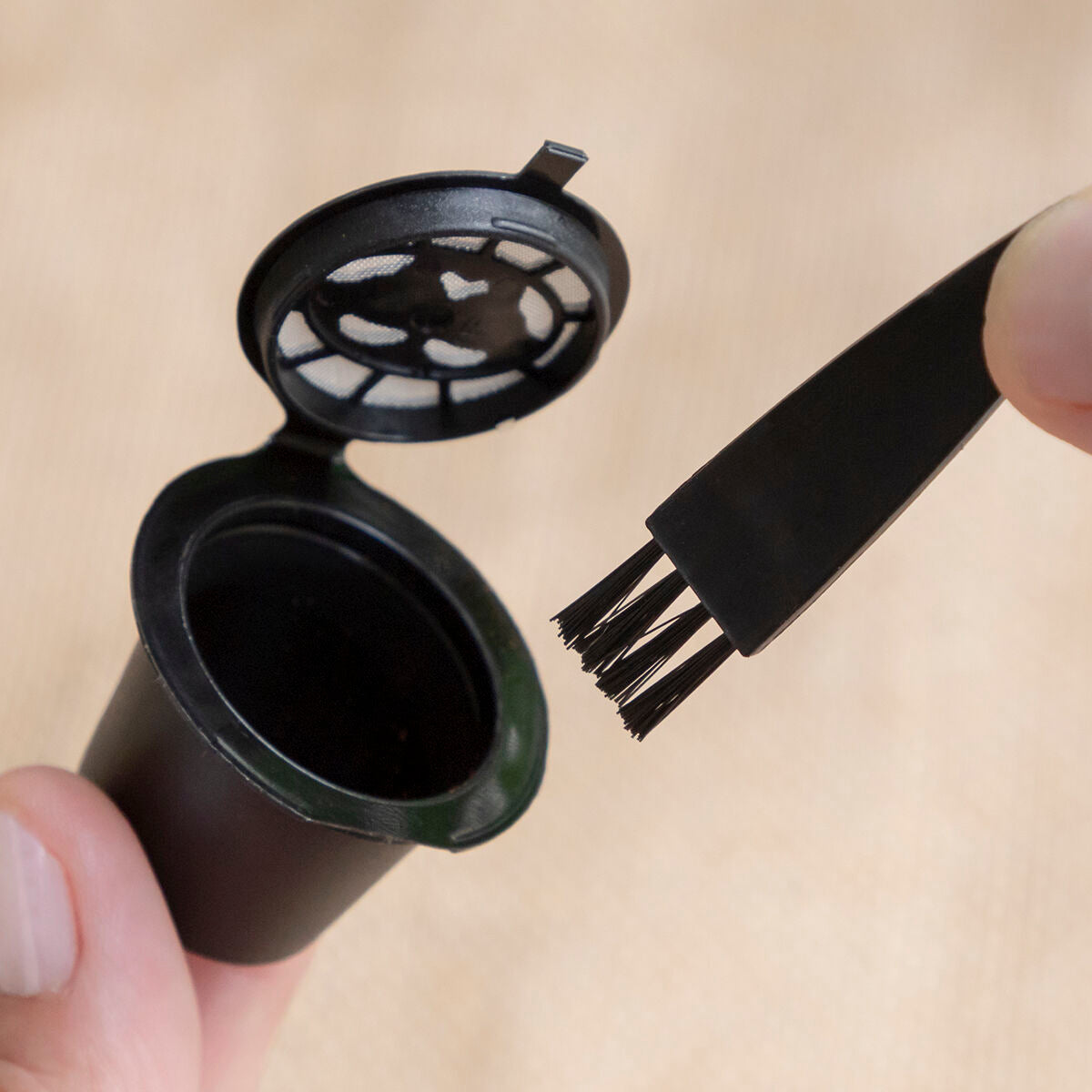 Set mit 3 wiederverwendbaren Kaffeekapseln Nespresso