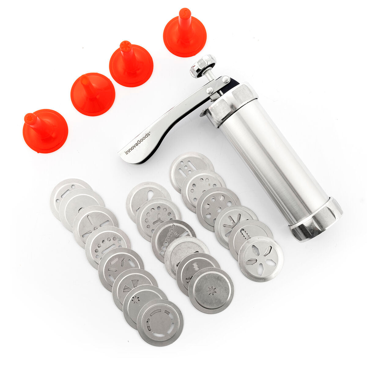 2 in 1 Gebäckpresse und Spritzpistole für Plätzchen