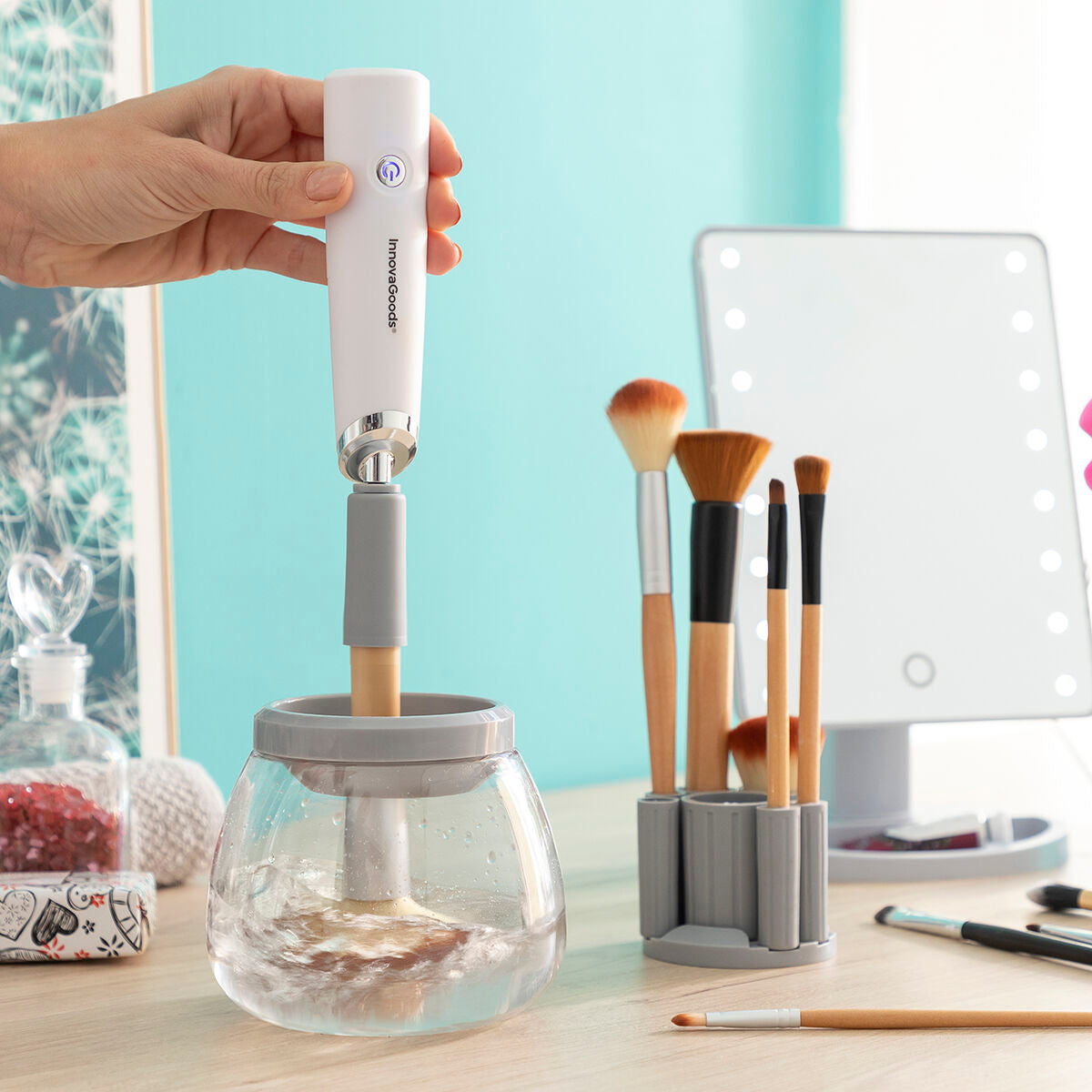 Automatic Makeup Brush Cleaner and Dryer 