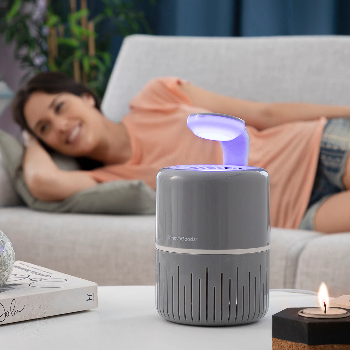 Anti-Mücken-Sauglampe