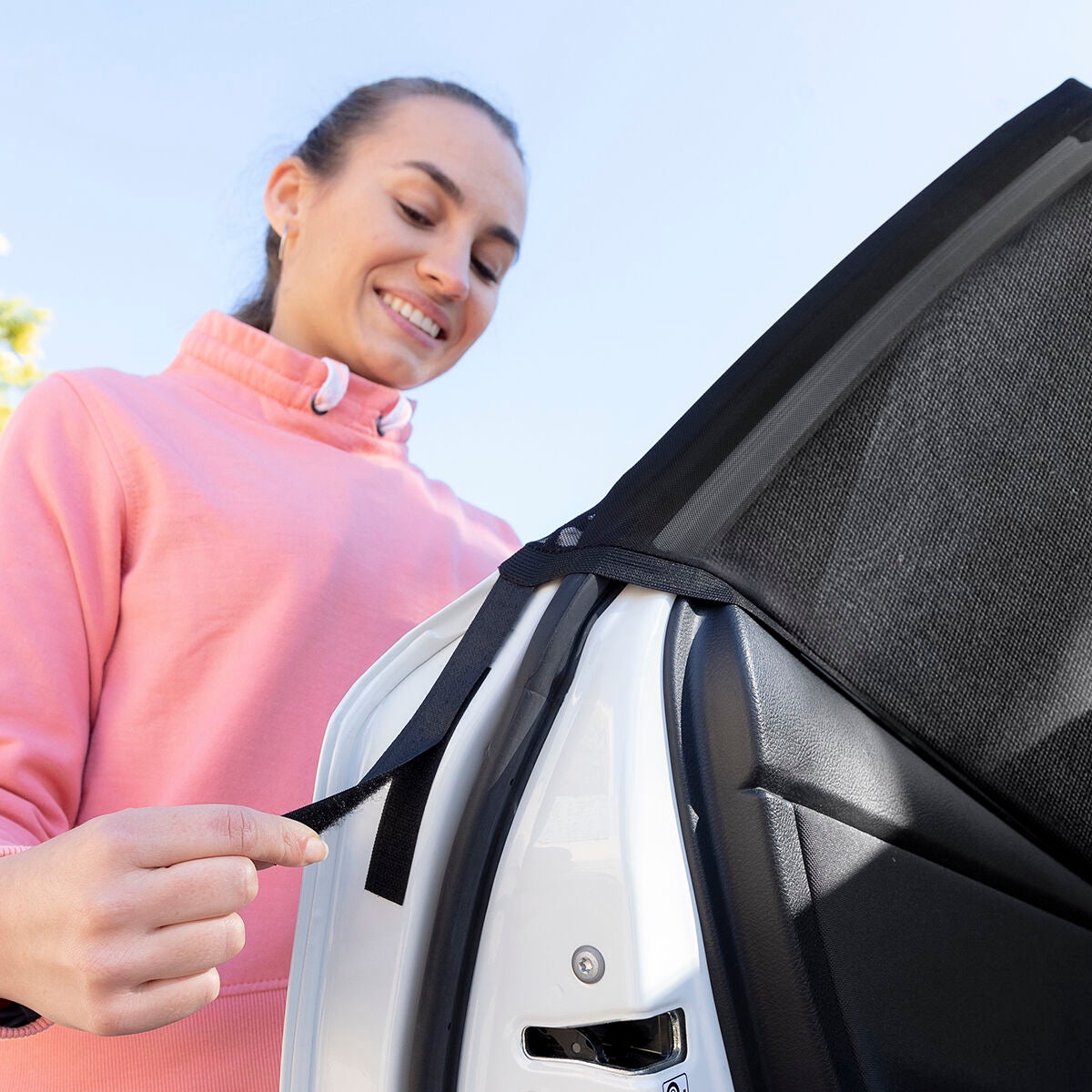 Sonnenschutzgitter für das Auto UVlock Packung mit 2 Einheiten