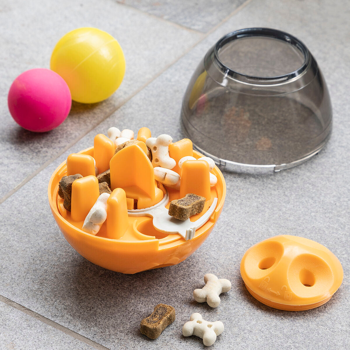 2 in 1 Pet Treat Dispenser Toy 