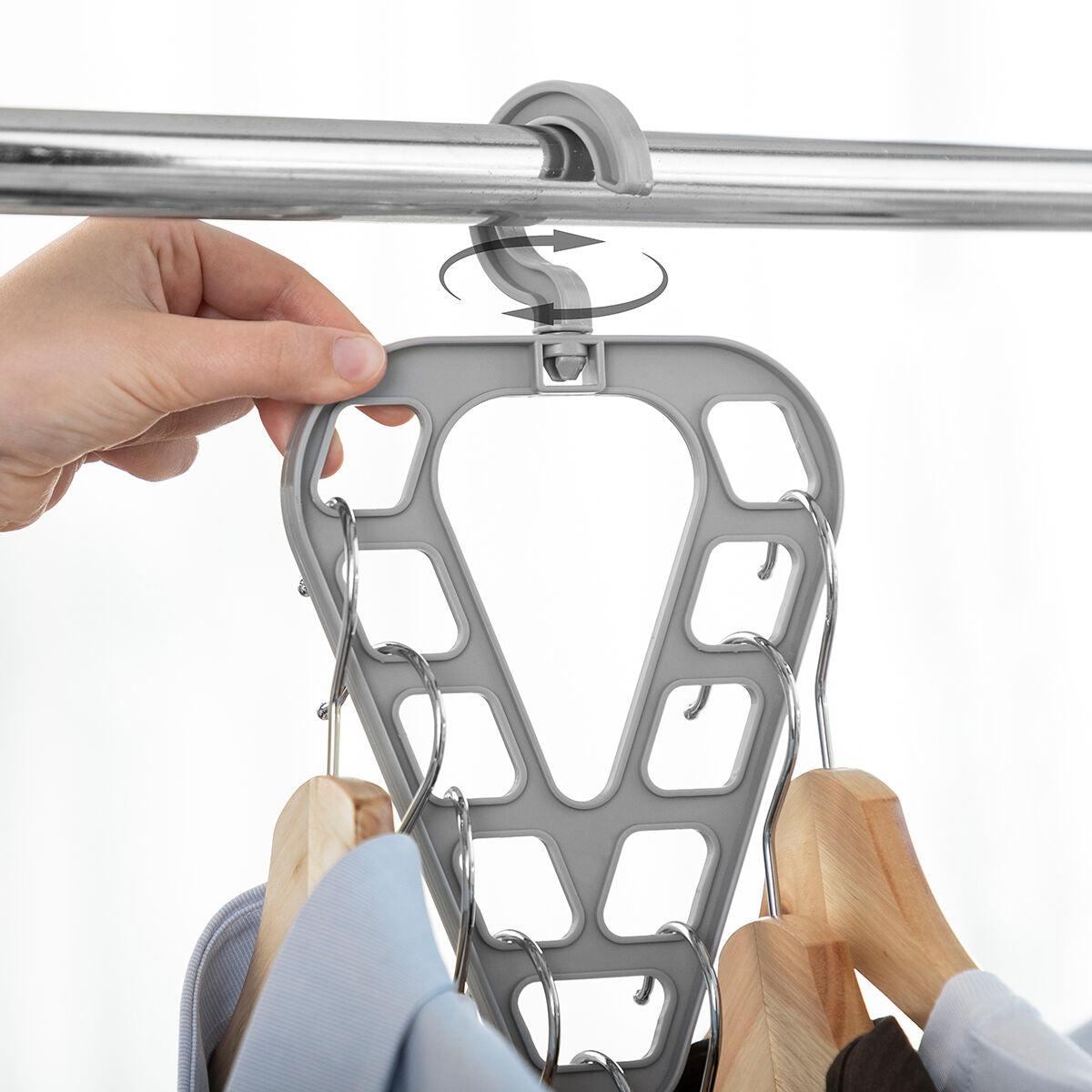 Kleiderbügel-Organizer-Set 2 Stück