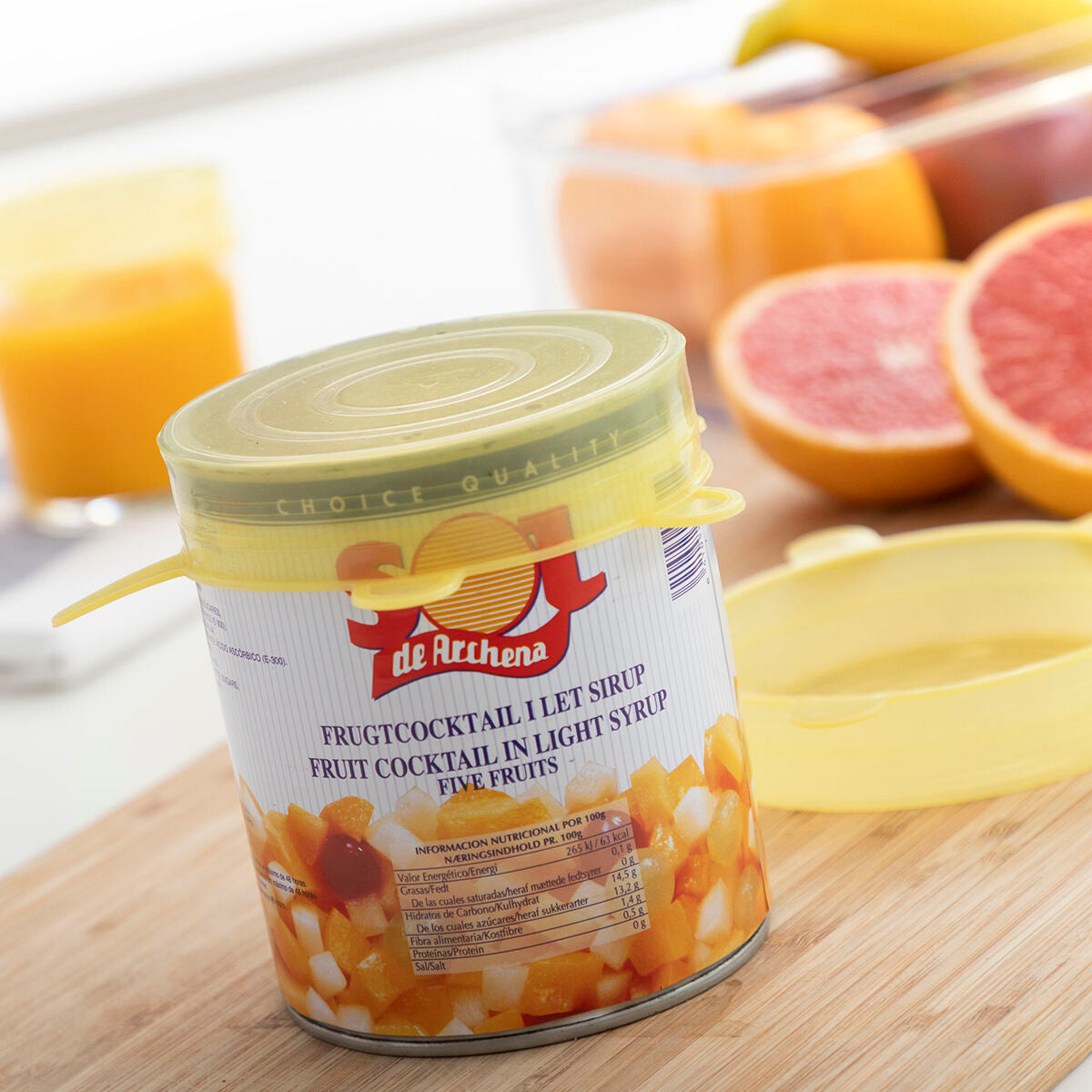 10-teiliges Set aus wiederverwendbaren und verstellbaren Küchendeckeln