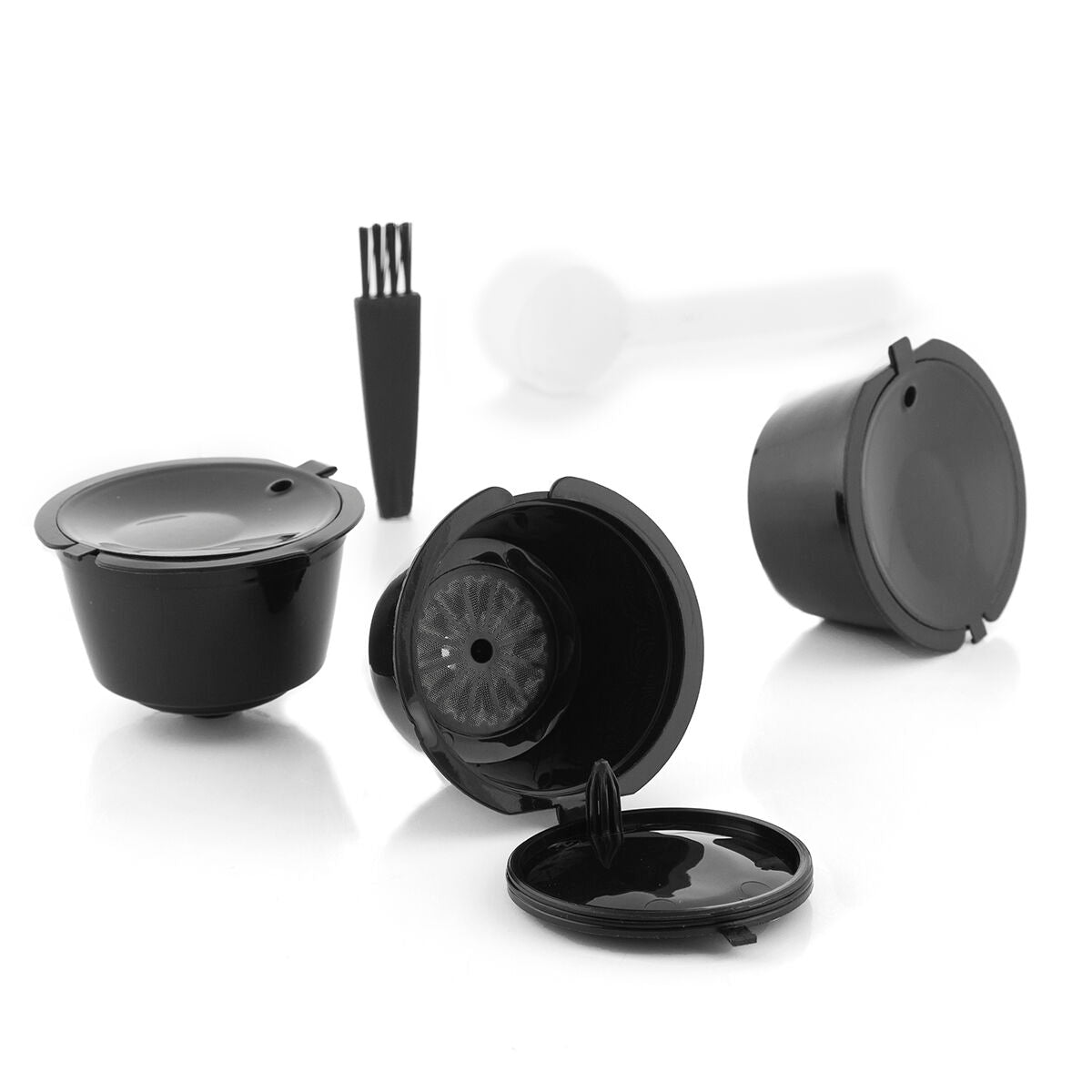 Set mit 3 wiederverwendbaren Kaffeekapseln Dolce Gusto