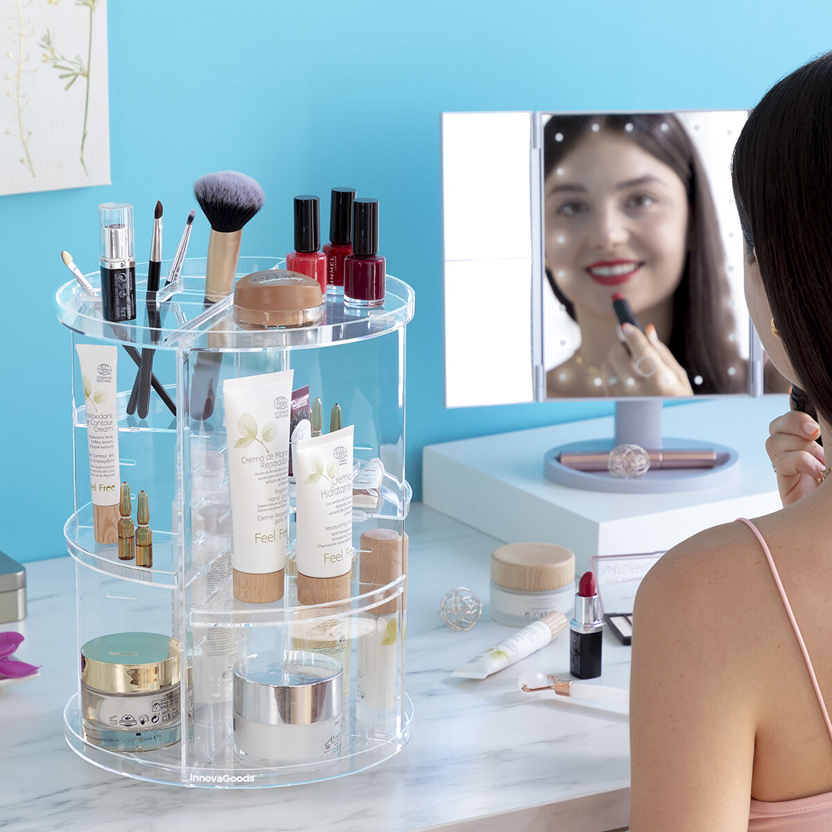 Rotating Makeup Organizer 