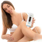 epilator with pulsed light and accessories 
